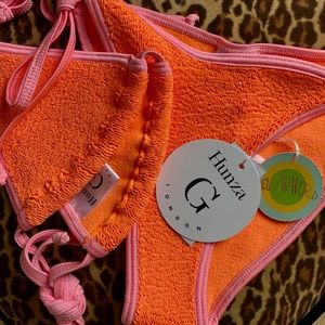 NWT Limited Edition Hunza G x TYW Triangle Bikini
